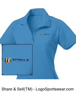 Sport-Tek Ladies Dri-Mesh Pro Polo Design Zoom